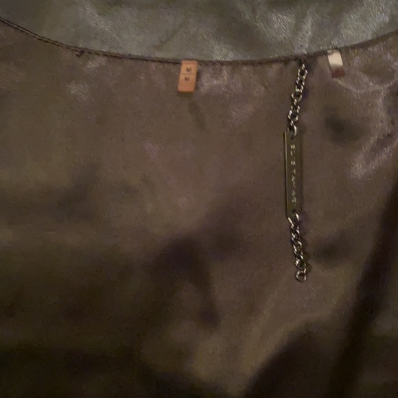AUTHENTIC ELIE TAHARI 100% GENUINE LEATHER JACKET - Picture 10 of 12